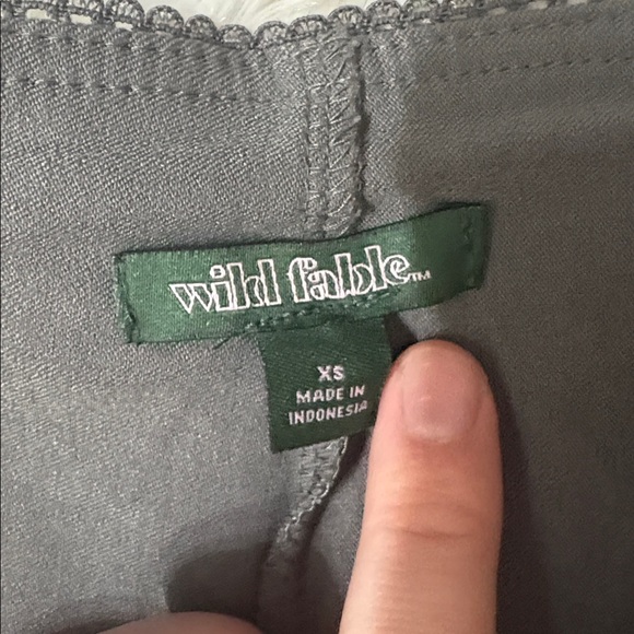 NWT Wild Fable Light Flaws Grey Skort Size XS - Picture 8 of 16